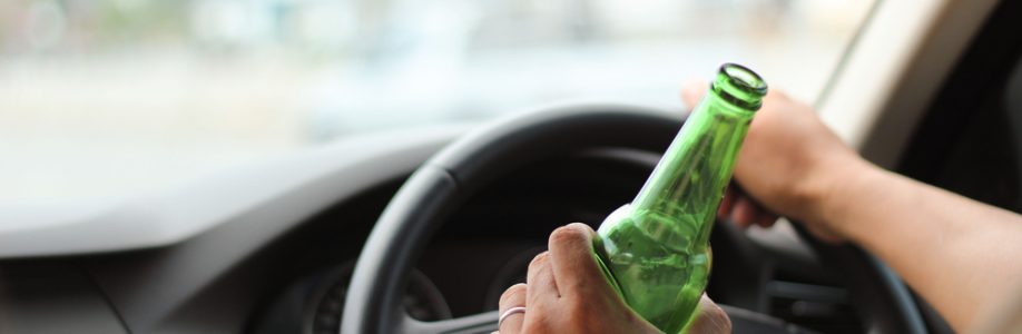 Drinking beer while driving