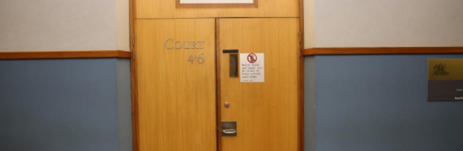 Courtroom doors